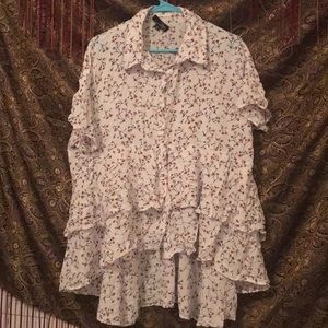 Susanne Betro floral swing tunic